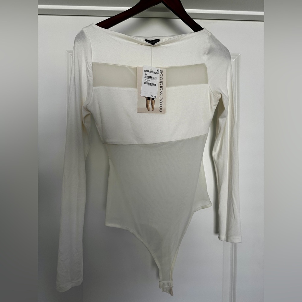 Naked Wardrobe mesh long sleeve